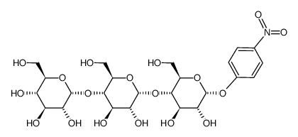 4-nitrophenyl α-maltotrioside structure