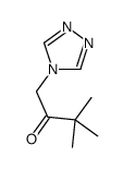 3,3-dimethyl-1-(1,2,4-triazol-4-yl)butan-2-one Structure