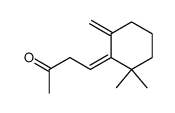 4-(2,2-dimethyl-6-methylene-cyclohexylidene)-butan-2-one结构式