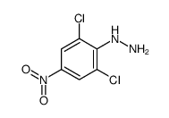(2,6-dichloro-4-nitrophenyl)hydrazine Structure