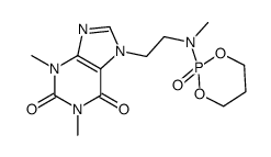 1,3-dimethyl-7-[2-[methyl-(2-oxo-1,3,2λ5-dioxaphosphinan-2-yl)amino]ethyl]purine-2,6-dione结构式