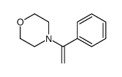 4-(1-phenylethenyl)morpholine结构式