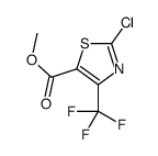 methyl 2-chloro-4-(trifluoromethyl)-1,3-thiazole-5-carboxylate Structure