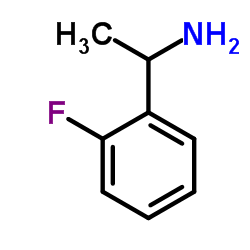 1-(2-氟苯基)乙胺结构式