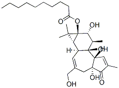 phorbol 13-decanoate Structure