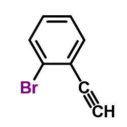 1-溴-2-乙炔基苯结构式