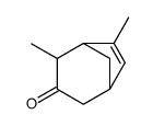 4,6-dimethylbicyclo[3.2.1]oct-6-en-3-one Structure