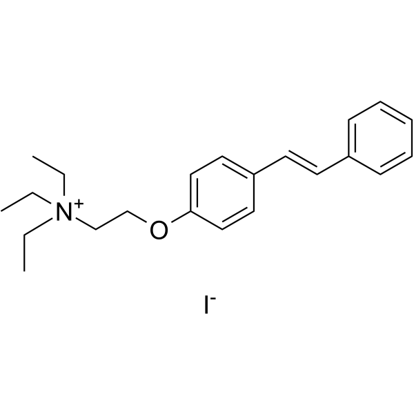 MG 624,α7nACh受体拮抗剂结构式