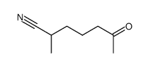 Heptanenitrile, 2-methyl-6-oxo- (9CI) picture