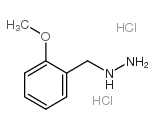 2-Methoxybenzylhydrazine dihydrochloride structure