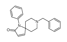1-phenyl-1,8-diazaspiro[4,5]dec-3-enone-2结构式