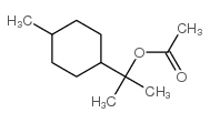 Cyclohexanemethanol, a,a,4-trimethyl-, 1-acetate Structure