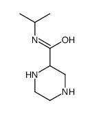 2-Piperazinecarboxamide,N-(1-methylethyl)-(9CI) Structure