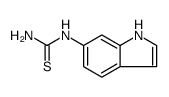 Thiourea, N-1H-indol-6-yl结构式