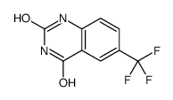 6-三氟甲基喹唑啉-2,4-二酮结构式