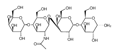 Gal(β1-4)GlcNAc(β1-3)Gal(β1-4)Glc Structure