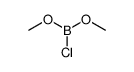 Chlorodimethoxyborane Structure