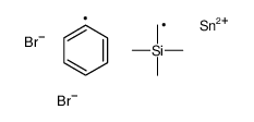 [dibromo(phenyl)stannyl]methyl-trimethylsilane结构式