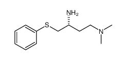 (R)-N1,N1-二甲基-4-(苯硫基)丁烷-1,3-二胺结构式