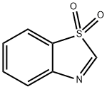 Benzothiazole, 1,1-dioxide结构式