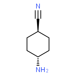 反式-4-氨基环己烷甲腈结构式
