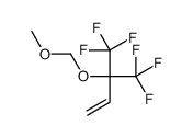 4,4,4-trifluoro-3-(methoxymethoxy)-3-(trifluoromethyl)but-1-ene Structure
