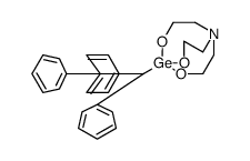 5-trityl-4,6,11-trioxa-1-aza-5-germabicyclo[3.3.3]undecane Structure
