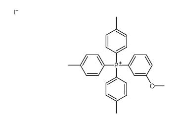 (3-methoxyphenyl)-tris(4-methylphenyl)phosphanium,iodide Structure