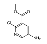 5-氨基-2-氯烟酸甲酯结构式