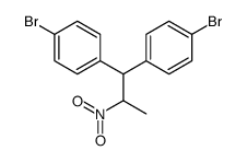 1-bromo-4-[1-(4-bromophenyl)-2-nitropropyl]benzene Structure