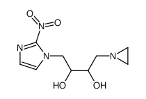 1-(aziridin-1-yl)-4-(2-nitroimidazol-1-yl)butane-2,3-diol Structure