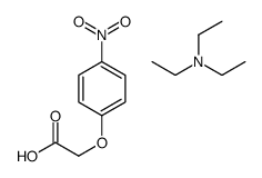N,N-diethylethanamine,2-(4-nitrophenoxy)acetic acid Structure