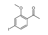Ethanone, 1-(4-iodo-2-methoxyphenyl)结构式