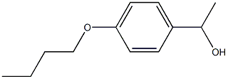 1-(4-butoxyphenyl)ethanol Structure