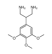 2-(3,4,5-trimethoxyphenyl)propane-1,3-diamine Structure