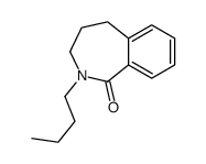 2-butyl-4,5-dihydro-3H-2-benzazepin-1-one结构式