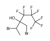 2-bromo-3-(bromomethyl)-4,4,5,5,6,6,6-heptafluorohexan-3-ol Structure