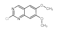 2-氯-6,7-二甲氧基喹唑啉结构式