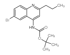 4-叔丁氧羰基氨基-6-溴-2-丙基喹啉图片