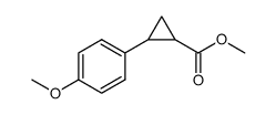 methyl trans-2-(4-methoxyphenyl)cyclopropanecarboxylate Structure