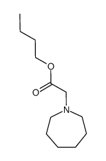 hexahydroazepin-1-yl-acetic acid butyl ester Structure