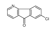7-chloro-5H-Indeno[1,2-b]pyridin-5-one结构式
