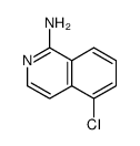 5-chloroisoquinolin-1-amine结构式