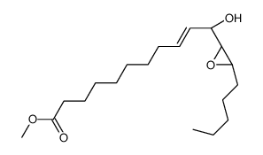 methyl (Z,11S)-11-hydroxy-11-[(2S,3R)-3-pentyloxiran-2-yl]undec-9-enoate结构式