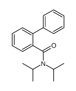 2-phenyl-N,N-di(propan-2-yl)benzamide结构式