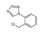 1-(2-(氯甲基)苯基)-1H-1,2,4-三唑结构式