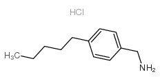 4-戊苄胺盐酸盐结构式