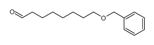 8-phenylmethoxyoctanal Structure
