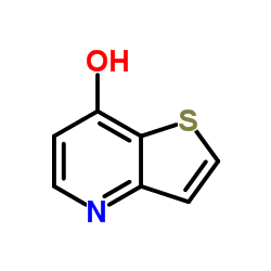 噻吩并[3,2-b]吡啶-7-醇结构式
