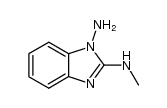 1H-Benzimidazole-1,2-diamine,N2-methyl-(9CI)结构式